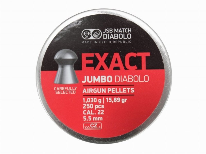 Śrut Diabolo JSB EXACT 5,51 mm 1op=250szt.