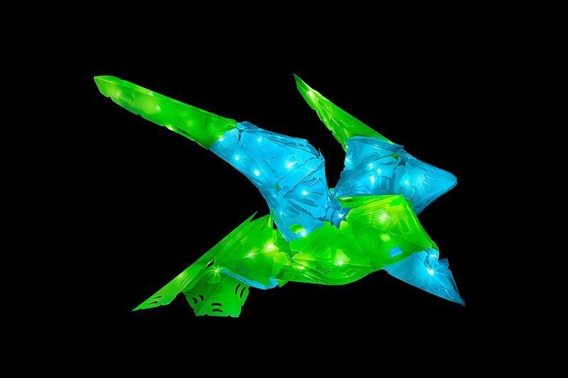 Creatto Świecący Smok i Przyjaciele - Zestaw Kreatywny LED