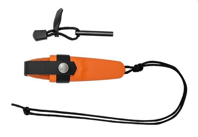 Nóż Morakniv Eldris pomarańczowy z zestawem Neck Knife