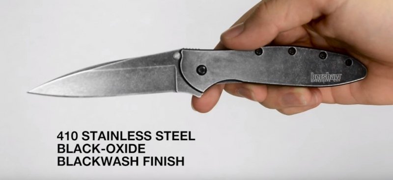 Nóż składany Kershaw Leek 1660BLKW