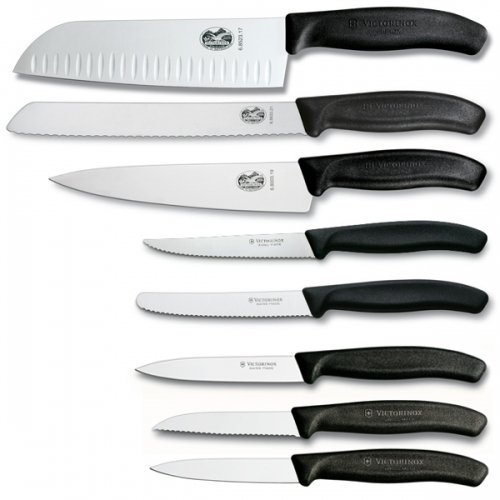 Zestaw noży kuchennych w bloku Victorinox 6.7173.8