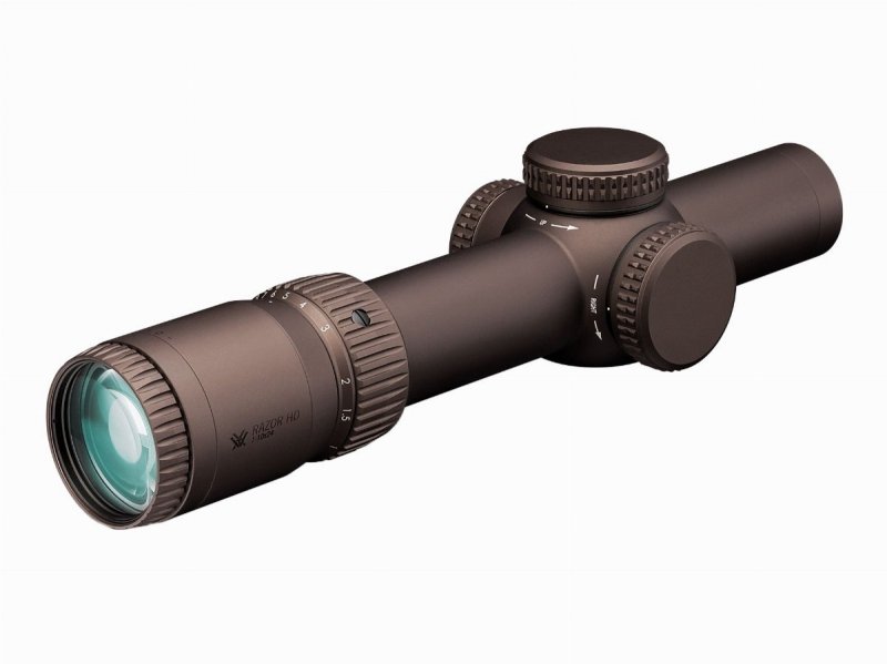 Luneta celownicza Vortex Razor III HD 1-10x24 FFP 34 mm AO EBR-9 MOA/MRAD