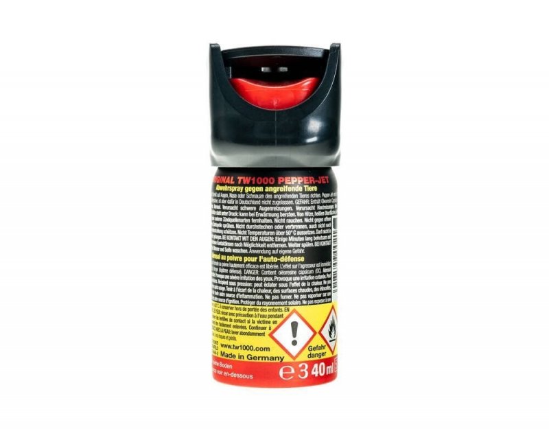 Gaz pieprzowy TW 1000 Gaśnica, 400 ml, strumień