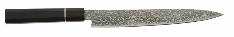 Dan Woo nóż kuchenny slicer ze stali damasceńskiej