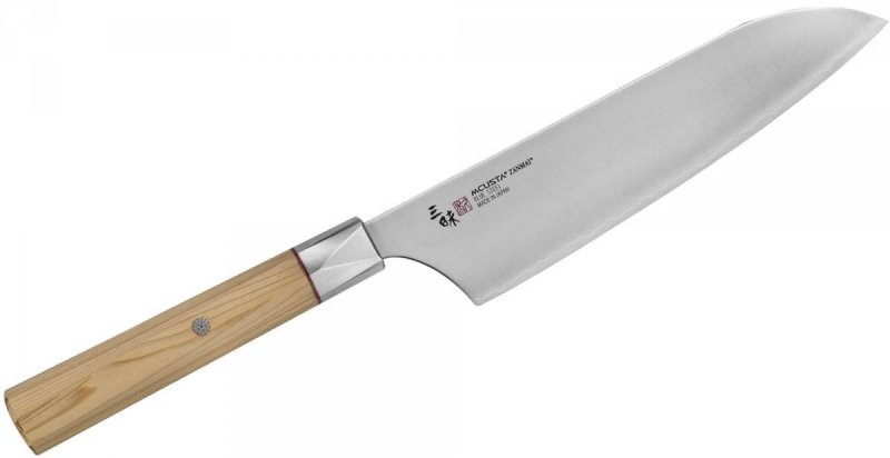 Mcusta Zanmai Beyond Aogami Super Nóż Santoku 18cm