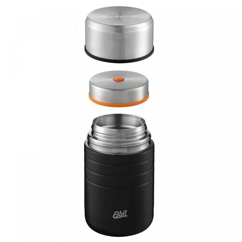Pojemnik na jedzenie do pracy Termos obiadowy ESBIT Majoris 0,6l Czarny