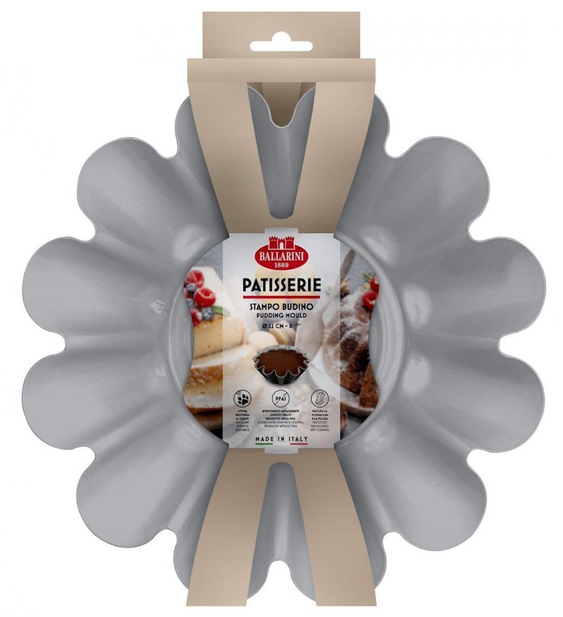 BALLARINI PATISSERIE Forma Do Babki Z Klasycznym Falistym Brzegiem 22 Cm Patisserie