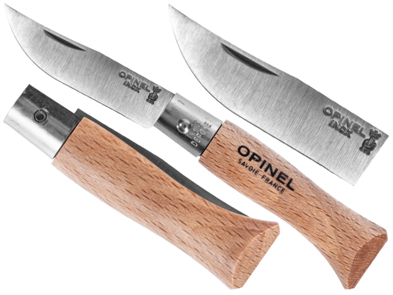 Nóż Opinel 03 inox buk