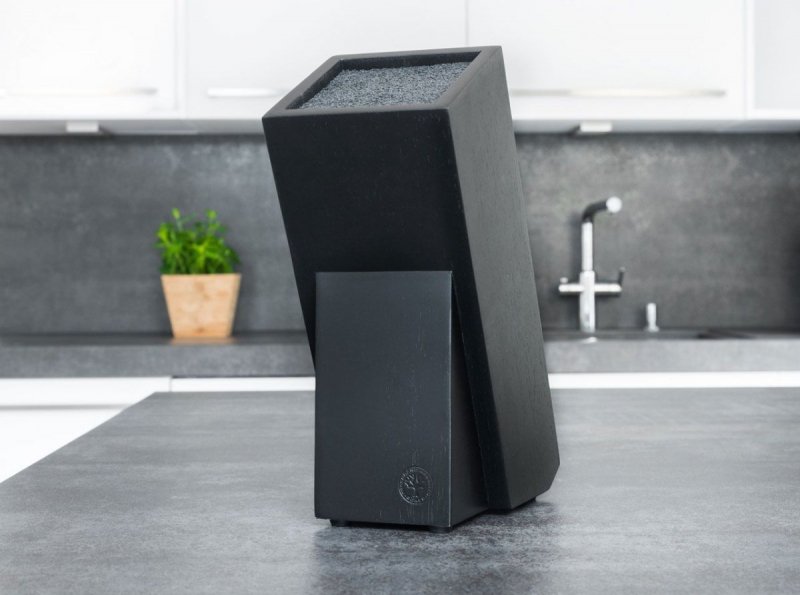 Drewniany blok na noże Boker Gusto Wood Black