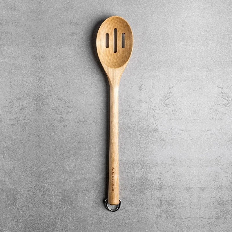 KitchenAid łyżka drewniana z dziurkami  CORELINE Birch