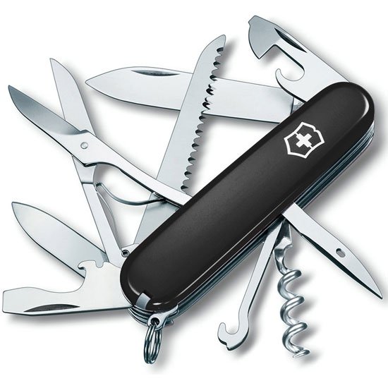 Victorinox Huntsman 1.3713.3 Czarny + etui