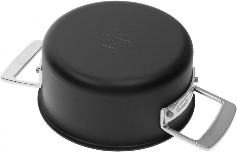 DEMEYERE BLACK 5 Garnek Niski Z Pokrywką 1.5 Ltr Black 5