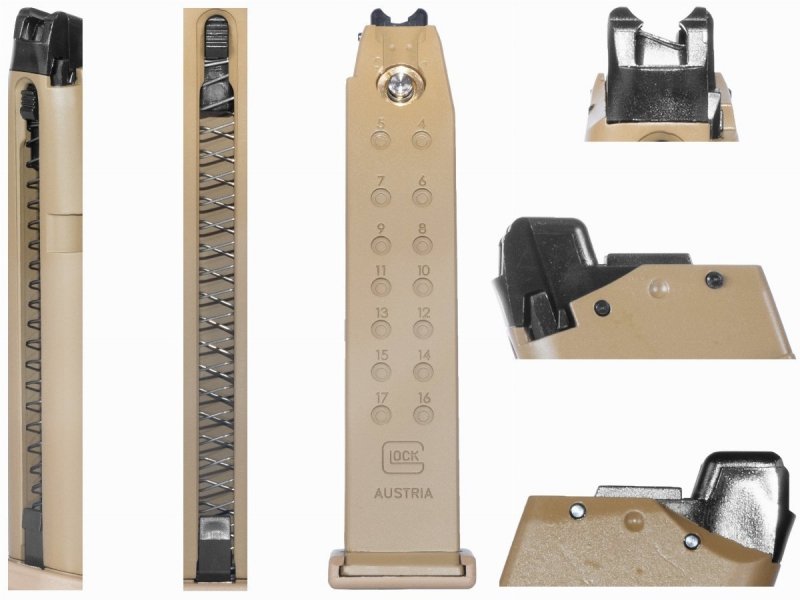 Magazynek do ASG Glock G19X 6 mm gas