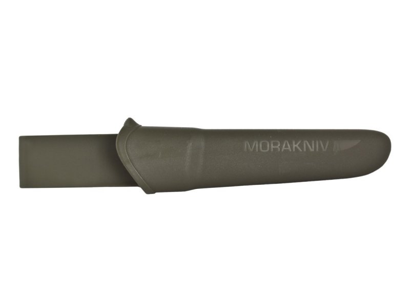 Nóż Mora Companion Mg Oliwkowy - Wytrzymała klinga ze stali węglowej, ergonomiczny uchwyt, do outdooru - Model 176-001 - Morakniv