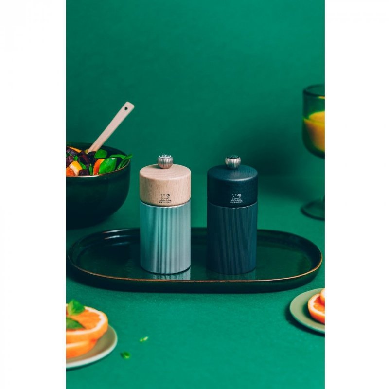 Line Młynek do soli 12 cm Natural Aluminium Peugeot