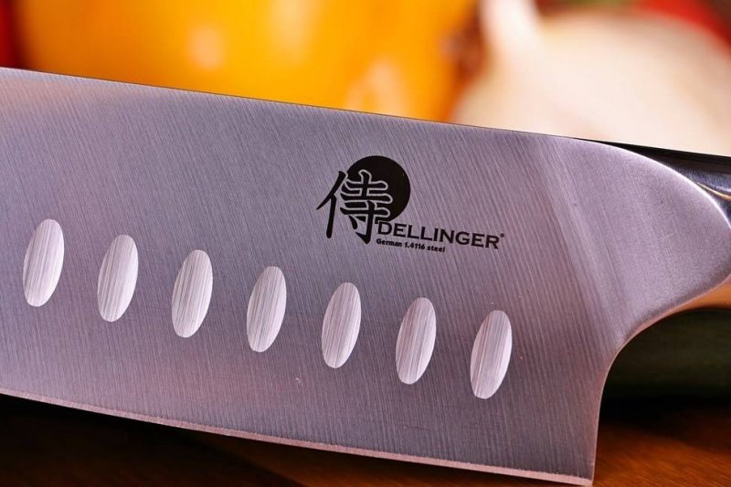 Nóż Dellinger SAMURAI (German) Santoku 180mm [XZ-B13SS7]