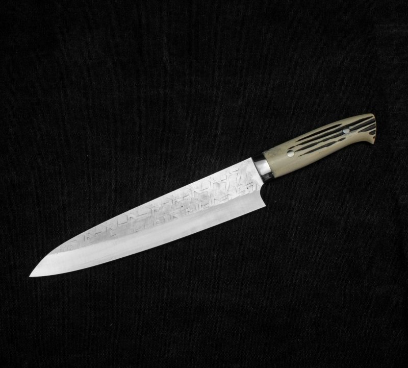 Takeshi Saji SRS-13 Róg Jeleni Nóż Szefa 24cm