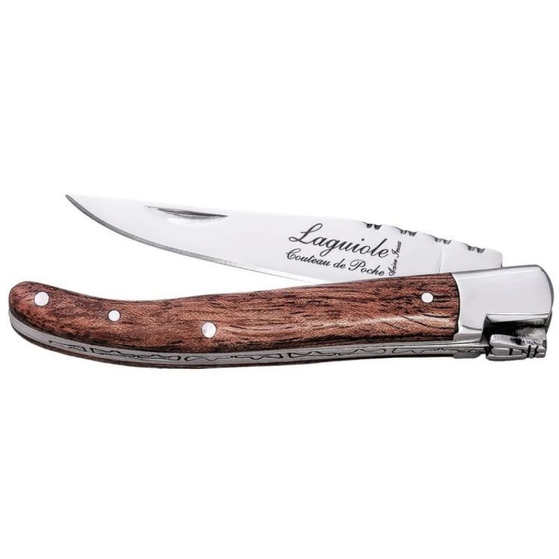 Laguiole nóż Kieszonkowy Z Ostrzałką i Etui