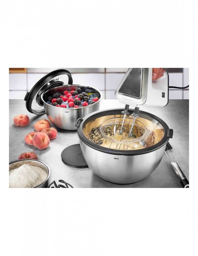 Zestaw 2 mis MUOVO z pokrywą