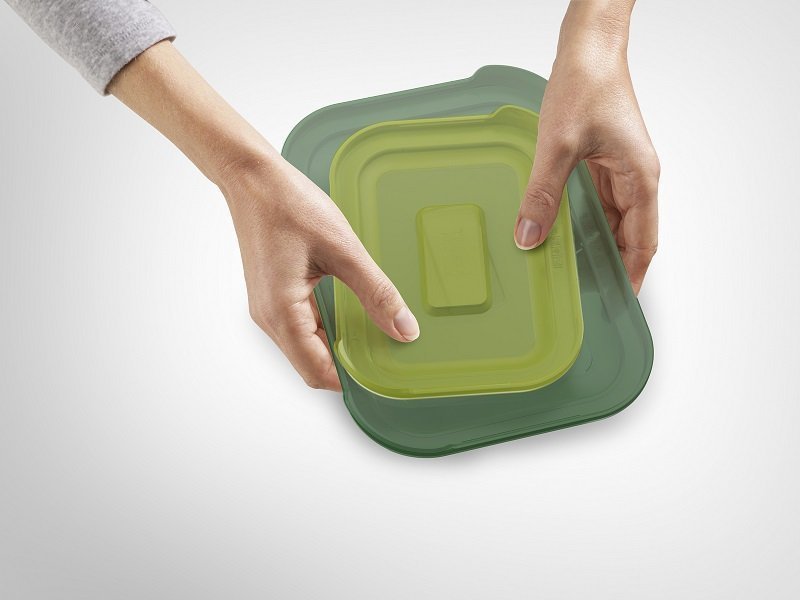 Joseph Joseph Zest. 4szklanych pojemników Nest Glass Storage