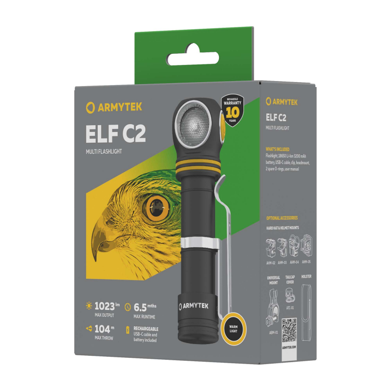 Armytek Elf C2 USB-C PCB Warm