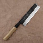 Tojiro Black Hammered Shirogami#2 Nóż Usuba 19,5 cm