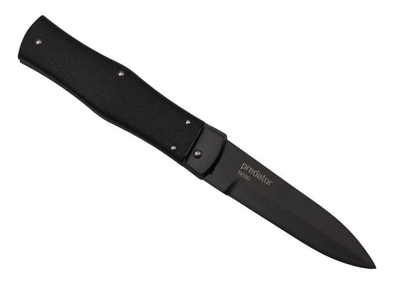 Nóż sprężynowy Mikov Predator Blackout 241-bh-1/bk