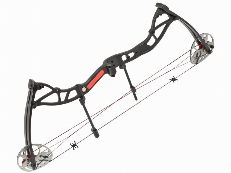 Łuk bloczkowy dla dorosłych Ek Exterminator 15-70 lb 30" czarny