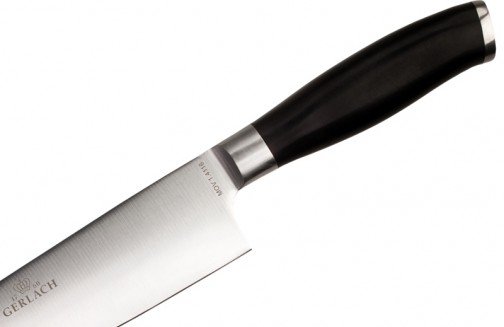 Gerlach 991A Deco Black - komplet noży kuchennych (5 szt.) w bloku 