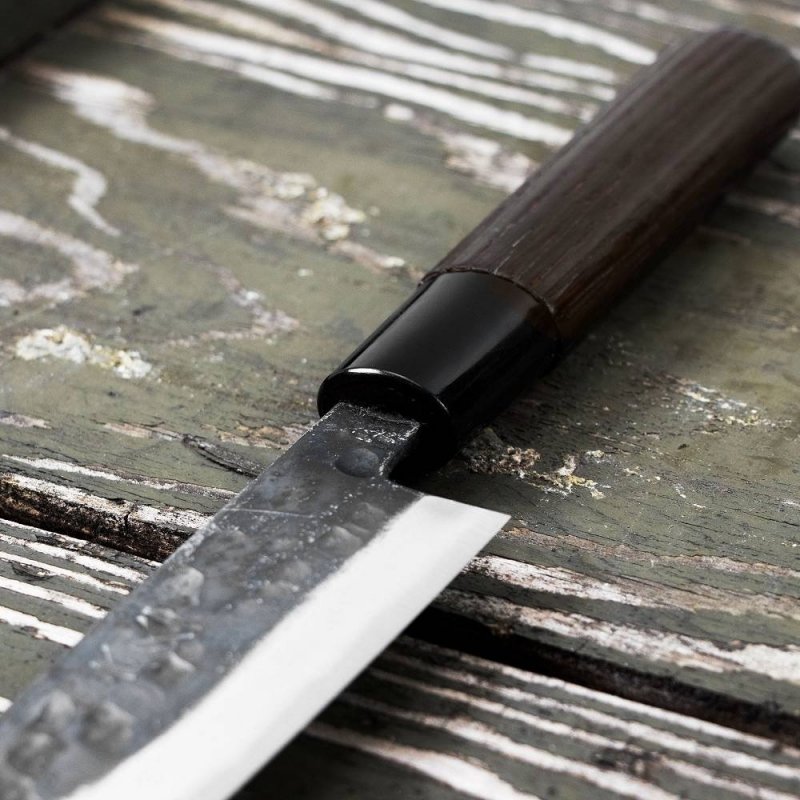 Motokyuuichi Shirogami#2 Hammered Nóż uniwersalny 15 cm