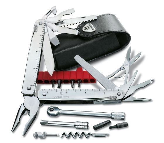 Multitool Victorinox SwissTool Plus - 38 Funkcji, Etui