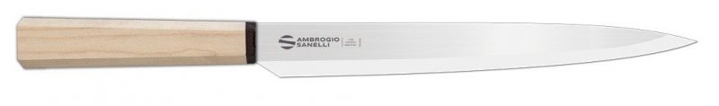 Nóż Yanagiba Ambrogio Sanelli Hexagon, 24 Cm do sashimi