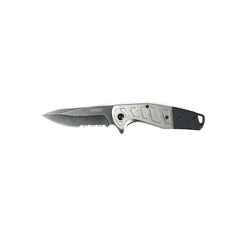 Nóż EDC Stone Wash z klipsem Homey's, Escape K1, stal nierdzewna