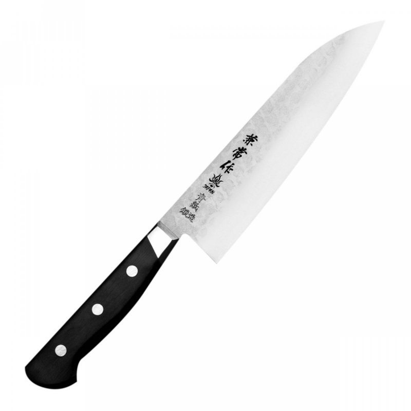 Kanetsune YH-3000 Super Aogami/SS Nóż Santoku 18 cm