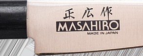 Nóż Masahiro Sankei Utility 150mm czarny [35845]