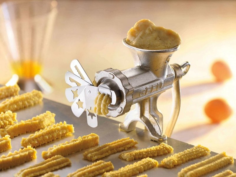 GEFU TRICA Nakładki Do Ciastek Do Maszynki, Rozmiar 5 Trica