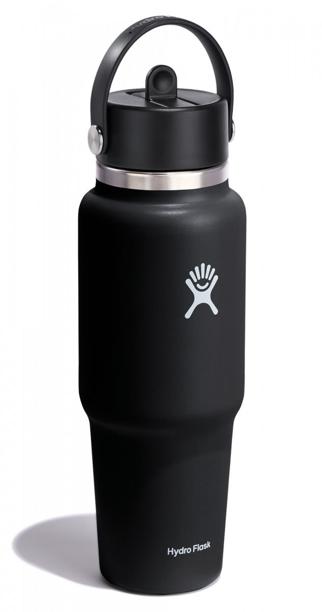 Hydro flask Butelka 32oz Wid Flex Straw Travel Bootle Black