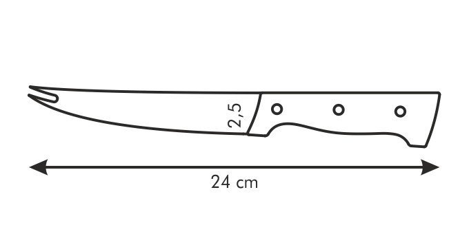 Nóż do jarzyn HOME PROFI 13 cm Tescoma