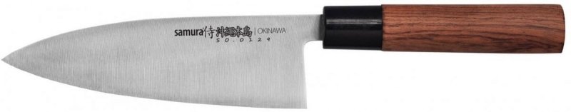 Samura Okinawa nóż Kuchenny Deba 170mm w Stylu Japońskim do ryb
