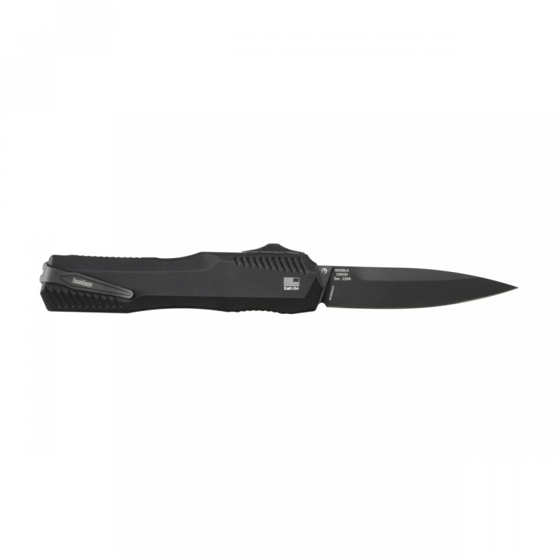 Nóż składany Kershaw Livewire 9000BLK - stal CPM MagnaCut, tanto, OTF