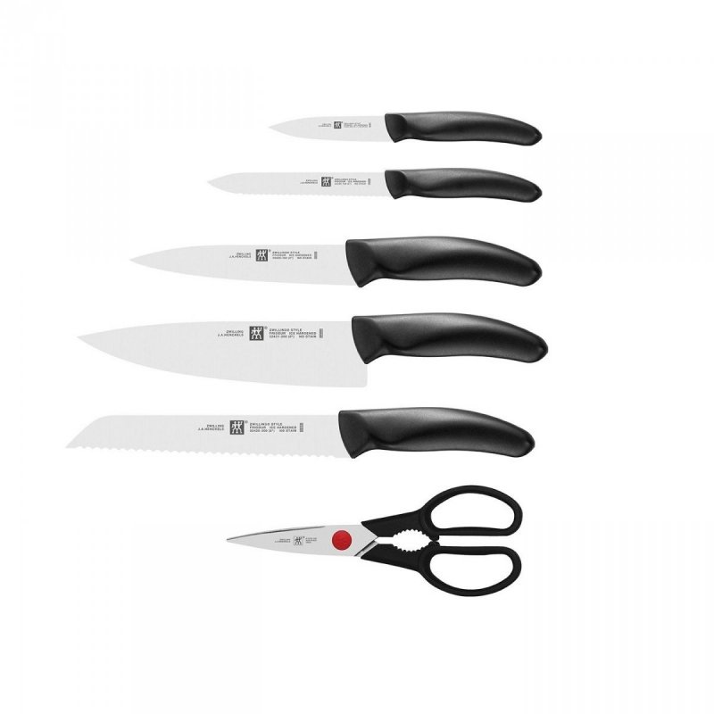Zestaw 5 Noży W Bloku Samoostrzącym Style Zwilling