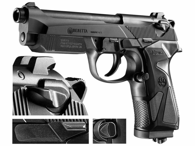Replika pistolet ASG Beretta 90two 6 mm CO2