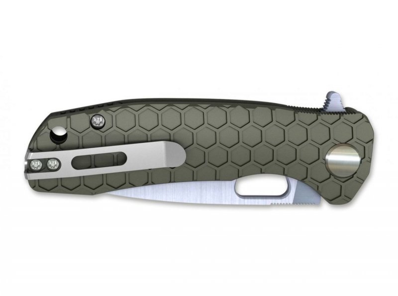 Nóż Honey Badger Flipper Large Green