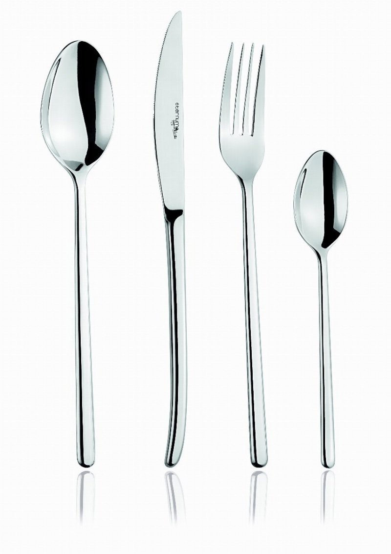 Sztućce X-LO Eternum 24el Stal 18/10 Ergonomiczne