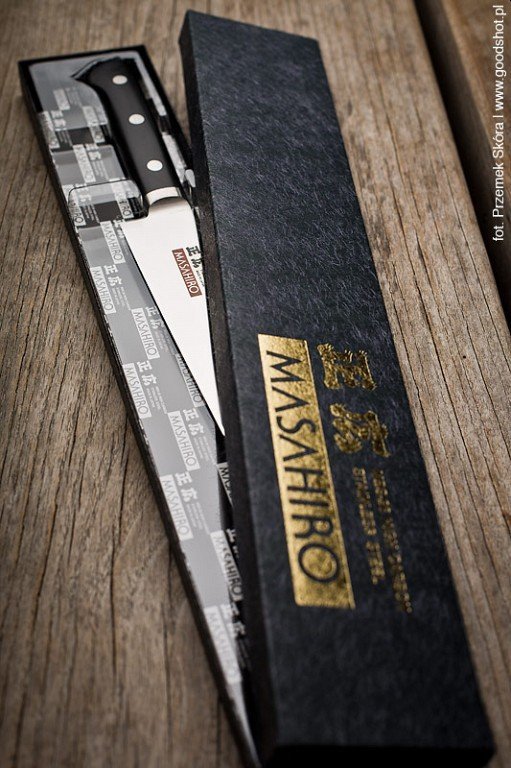 Nóż Masahiro MV-H Slicer 24 cm do plastrowania i filetowania