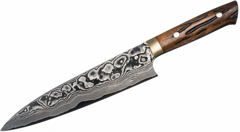 Takeshi Saji YBB Ręcznie kuty nóż Szefa 24 cm VG-10