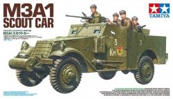 Model plastikowy M3A1 Scout Car