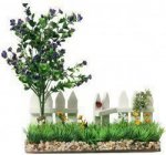 Zolux Dekoracja Little Garden płotek XL
