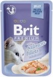 Brit Premium Cat 85g karma dla kota z łososiem w galaretce saszetka
