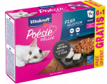 Vitakraft Poesie Multipack mokra karma dla kota z rybą 6x85g+1gr